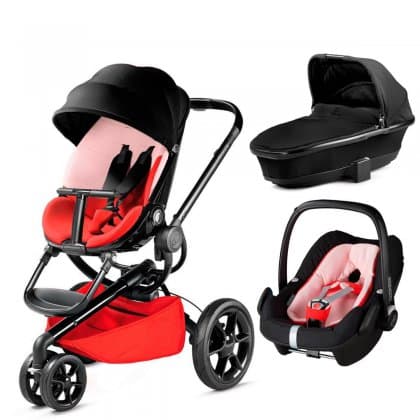 Коляска Quinny Moodd 3 3 в 1 Reworked Red