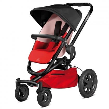 Коляска Quinny Buzz 4 Xtra прогулочная Reworked Red