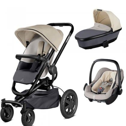 Коляска Quinny Buzz 4 Xtra 3 в 1 Revorked Grey