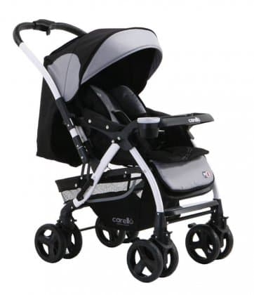 Детская прогулочная коляска Maxima CARELLO M8 black (черный)