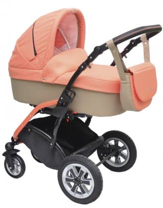 Коляска Stroller B&E Maxima TRAVEL 2 в 1  №1 Cоral