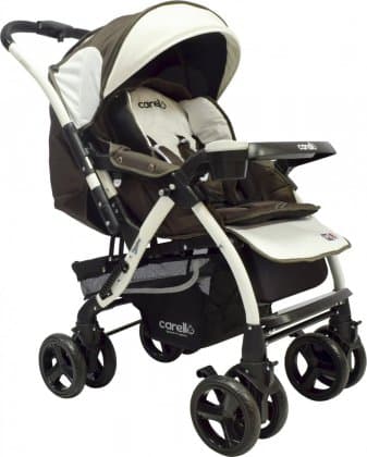 Детская прогулочная коляска Maxima CARELLO M8 brown (коричневый)