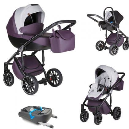Коляска Anex Sport 3 в 1 + База IsoFix SE02 Lavender Field 2018
