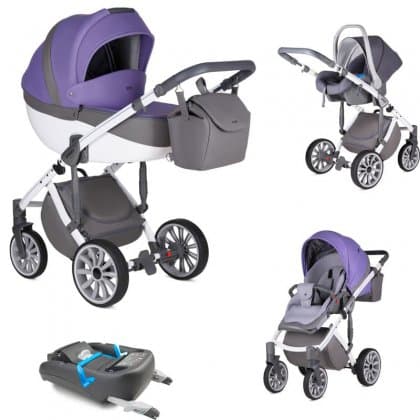 Коляска Anex Sport 3 в 1 + База IsoFix SP22 Nebulas Blue 2018