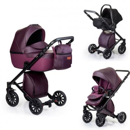 Коляска Anex Cross 3 в 1 DARK-PLUM(CR09)