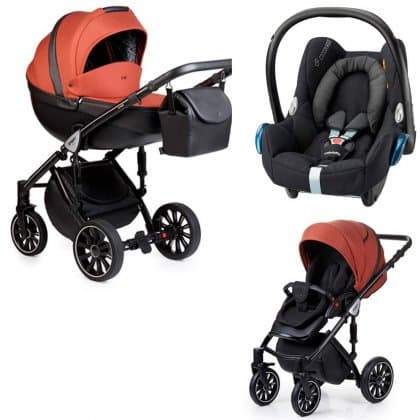 Коляска Anex Sport 3 в 1 c автокреслом Maxi-Cosi RED-HAZE(SP16)