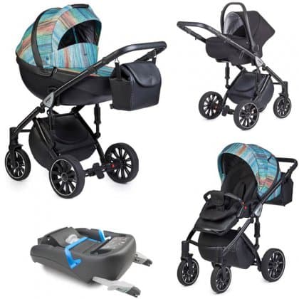 Коляска Anex Sport 3 в 1 + База IsoFix RAINBOW(AB05)