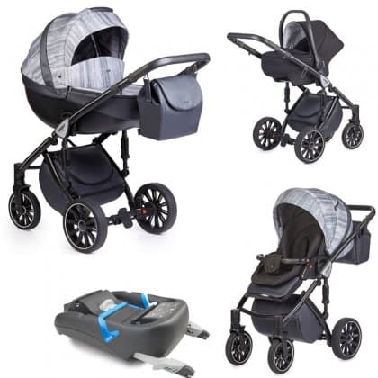 Коляска Anex Sport 3 в 1 + База IsoFix GRAPHIT-NOISE(AB04)