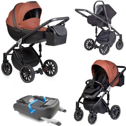 Коляска Anex Sport 3 в 1 + База IsoFix RED-HAZE(SP16)