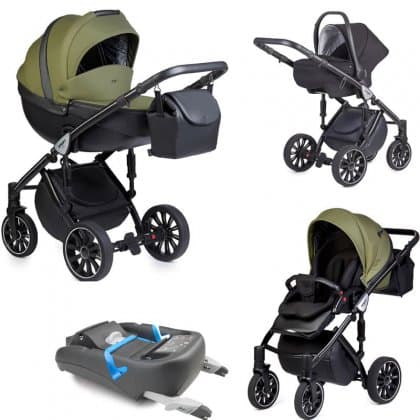 Коляска Anex Sport 3 в 1 + База IsoFix  BRITISH-GREEN(SP17)