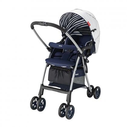 Коляска Aprica LUXUNA Light CTS прогулочная white-navi