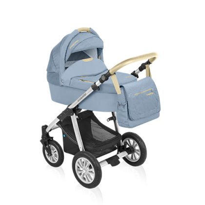 Коляска Baby Design DOTTY DENIM/ECO 2 в 1 03 Denim