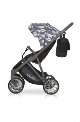 Прогулочная коляска Expander Vivo Military 02 Grey