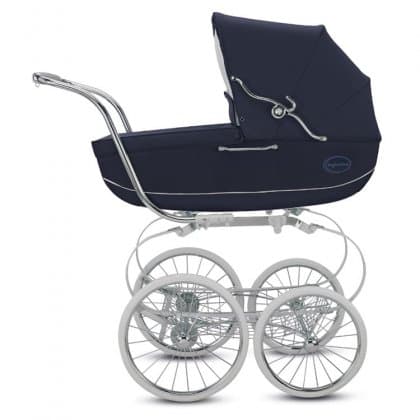 Коляска Inglesina Classica для новорожденных JACQUARD BLU
