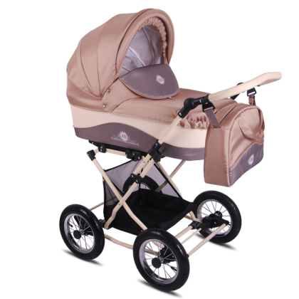 Коляска Lonex Julia Baronessa 2 в 1 Dark Beige (JBN-02)