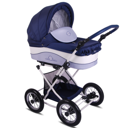 Коляска Lonex Julia Baronessa 2 в 1 Deep Blue (JBN-07)