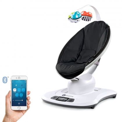 Электронные качели-шезлонг 4moms mamaRoo 3.0 Черный