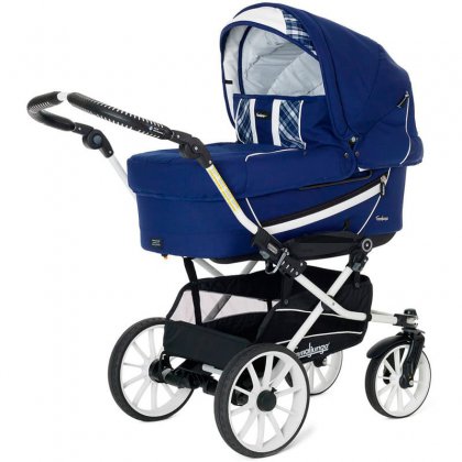 Коляска Emmaljunga Edge Duo Combi 2 в 1 ETON BLUE