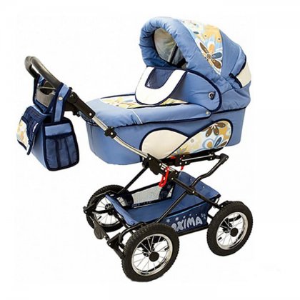 Коляска Stroller B&E Maxima Mega с подсветкой 2 в 1 34