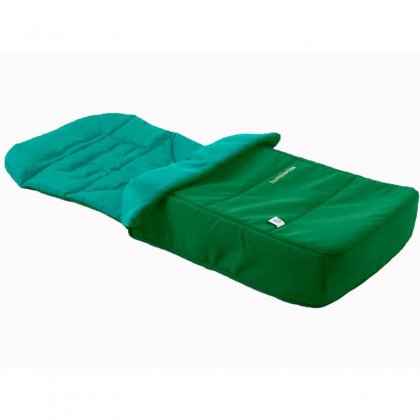 Накидка - конверт на ножки коляски Footmuff Bumbleride green-papirus