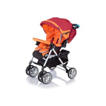 Коляска Jetem Cozy прогулочная orange