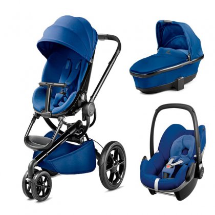 Коляска Quinny Moodd 3 3 в 1 BLUE BASE
