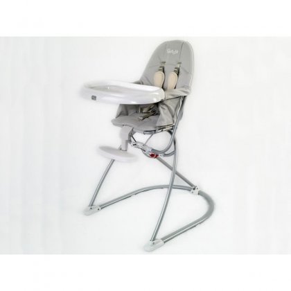 Стульчик для кормления Happy Baby Steven light grey