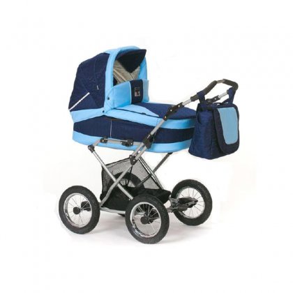 Коляска Zekiwa Touring Deluxe для новорожденных Blue