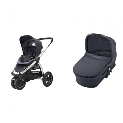 Коляска Maxi-Cosi Mura 3 2 в 1 totalblack