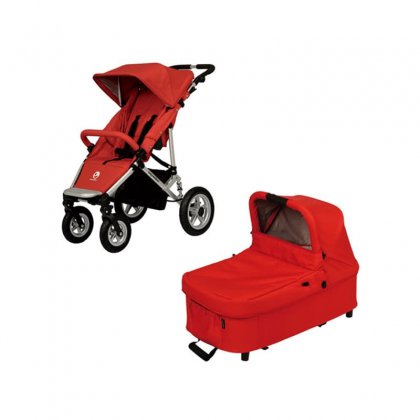Коляска Easy Walker QTRO 2 в 1 berry red