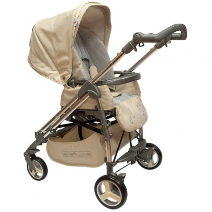 Коляска BabyLux 208 S трость Beige