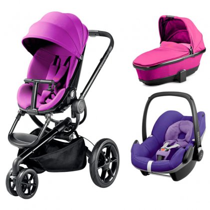 Коляска Quinny Moodd 3 3 в 1 violet focus