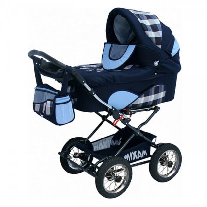 Коляска Stroller B&E Maxima Mega с подсветкой 2 в 1 23
