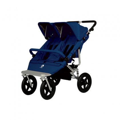 Коляска Easy Walker DUO для двойни-тройни ocean blue