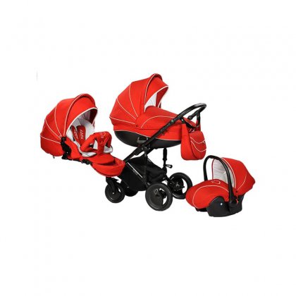 Коляска Tutis Zippy Pia 3 в 1 Len-red