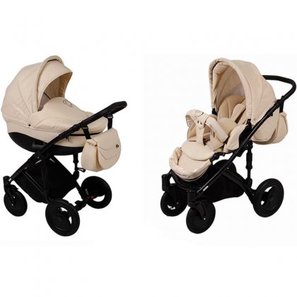 Коляска Tutis Zippy Pia 2 в 1 МОЛОЧНАЯ