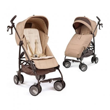 Коляска Peg-Perego Pliko Mini трость caramel