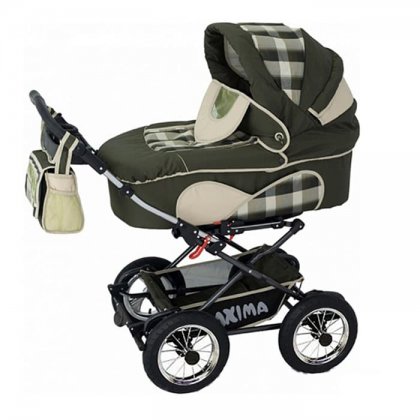 Коляска Stroller B&E Maxima Mega с подсветкой 2 в 1 21