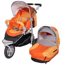Коляска Happy Baby Olimpia 2 в 1 Orange