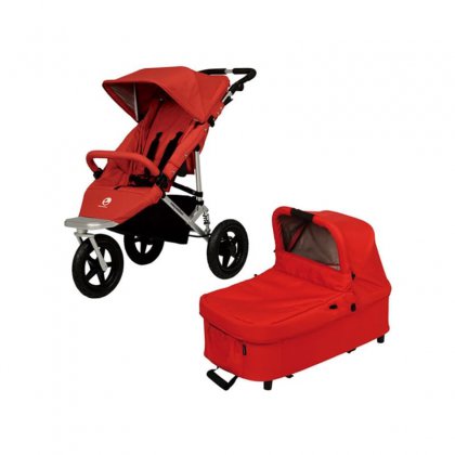 Коляска Easy Walker Sky 2 в 1 berry red