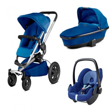 Коляска Quinny Buzz 4 Xtra 3 в 1 BLUE BASE