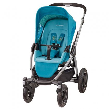 Коляска Maxi-Cosi Mura plus 4 прогулочная mosaic blue