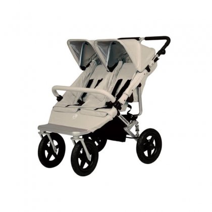 Коляска Easy Walker DUO для двойни-тройни sand brown