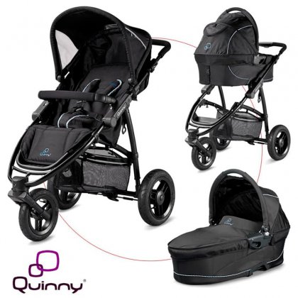 Коляска Quinny Speedi Pack 2 в 1 black