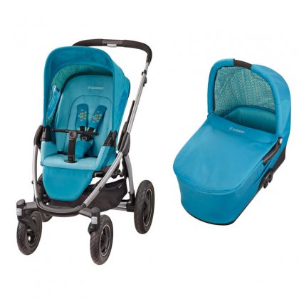 Коляска Maxi-Cosi Mura plus 4 2 в 1 mosaic blue