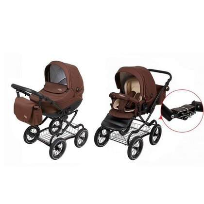 Коляска Tutis Zippy Classic New на ремнях 3 в 1 834
