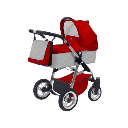 Коляска Noordline Edel Viva 2 в 1 cranberry