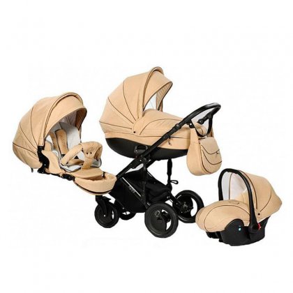 Коляска Tutis Zippy Pia 3 в 1 len-beige 312
