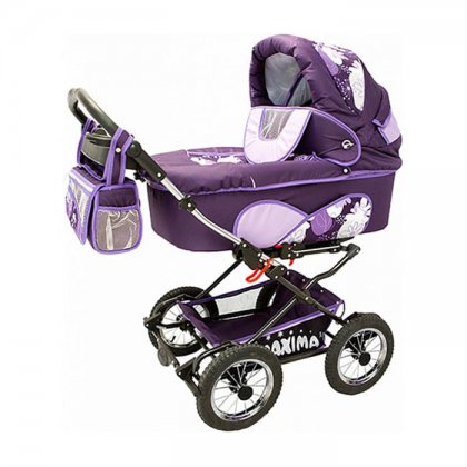 Коляска Stroller B&E Maxima Standart с подсветкой 2 в 1 95