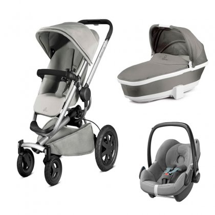 Коляска Quinny Buzz 4 Xtra 3 в 1 GREY GRAVEL